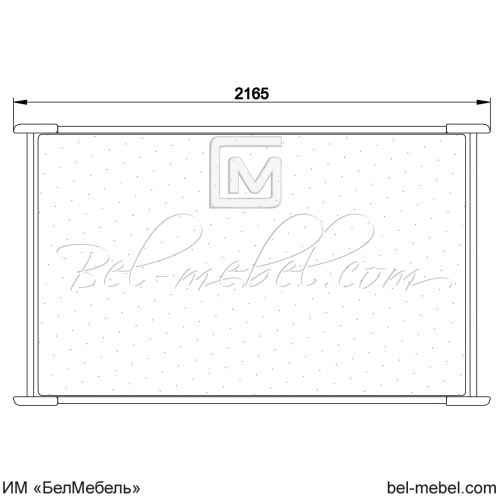 Кровать "Марина" 200 СКМ-001-11