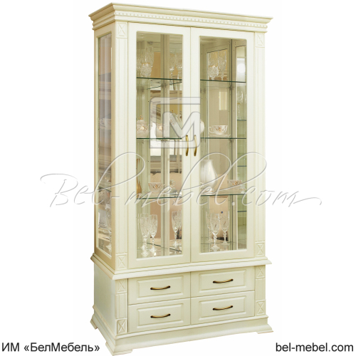 Шкаф комбинированный 2Д "Верди Классик" П1.0487.0.55