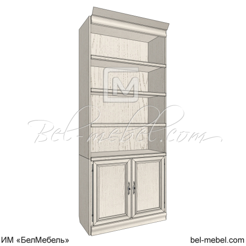 Шкаф комбинированный для библиотеки "Оскар" ММ-218-330