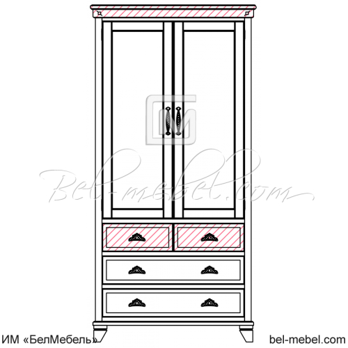 Шкаф для одежды 006 29