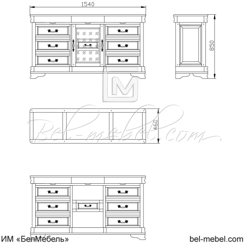 Тумба "Маэстро" СКМ-002-19
