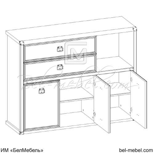 Тумба MAGELLAN 3D2SN