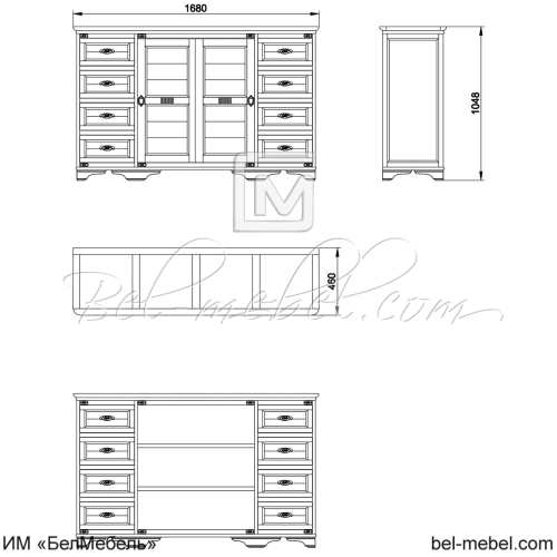 Тумба "Марина" СКМ-001-07