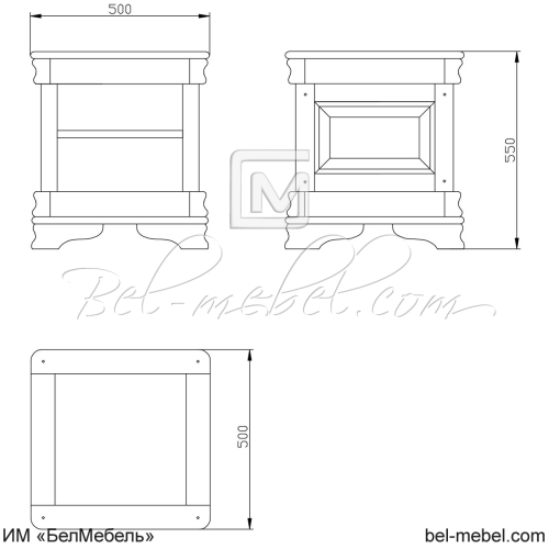 Стол журнальный "Маэстро" СКМ-002-36