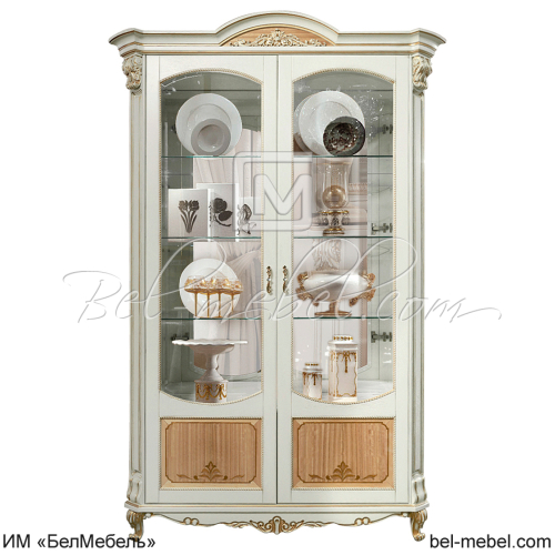 Шкаф-витрина 2Д "Альба" П4.485.0.05