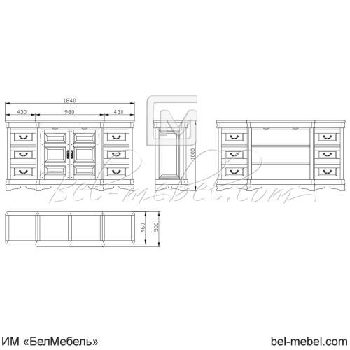Тумба "Маэстро" СКМ-002-09