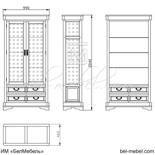 Витрина "Маэстро" эскиз 87
