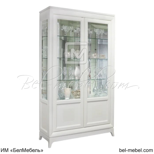 Шкаф с витриной "Сабрина" ММ-305-06