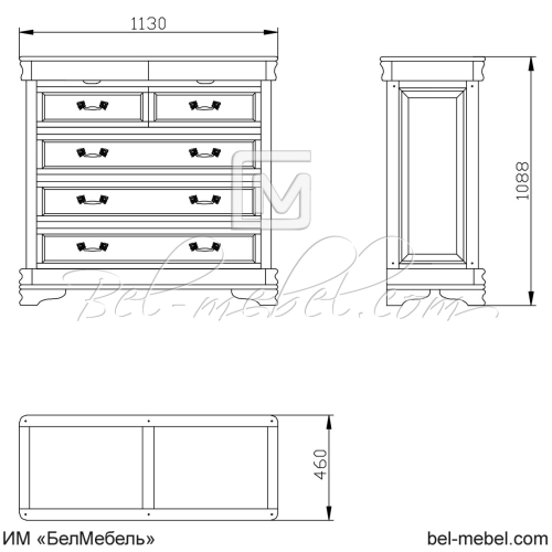 Комод "Маэстро" СКМ-002-42-02