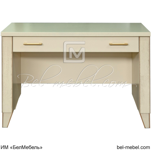 Стол туалетный Амадей П6.635.1.15 Античная темпера с золочением вид спереди