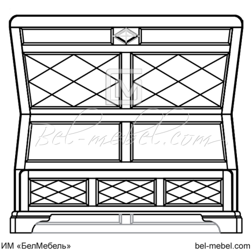 Кровать 004 22