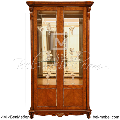 Шкаф-витрина 2д "Алези" П1.350.0.19