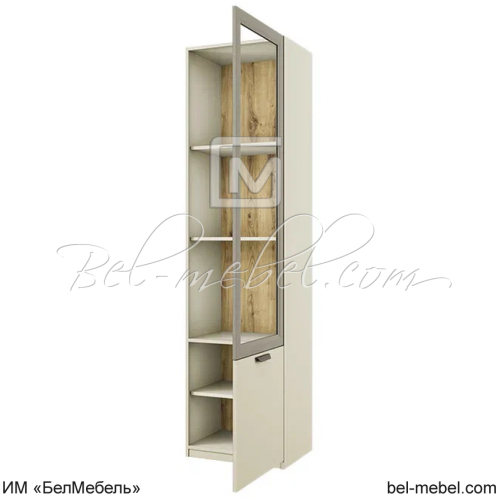 MODERN, Шкаф с витриной 1V1D/52