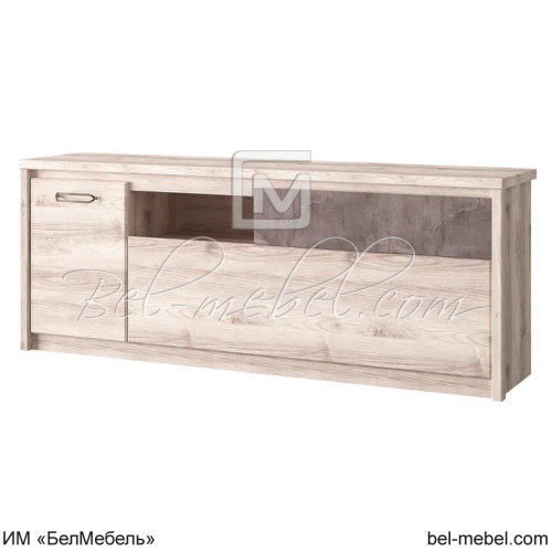 Тумба RTV Джаз 2D1SN Оникс_каштан найроби