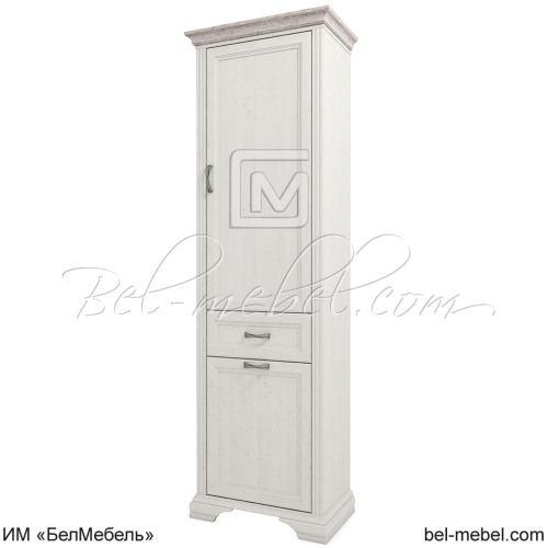 Шкаф для одежды Монако 2D1S Сосна винтаж_дуб анкона