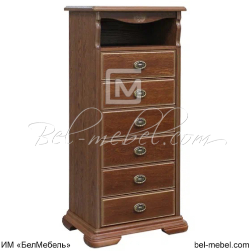 Тумба Лика ММ-137-09 Медовый с золочением