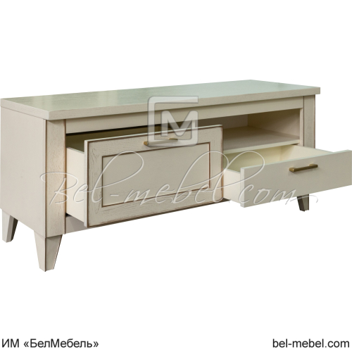 Тумба Амадей П635.02 Античная темпера с золочением внутреннее устройство