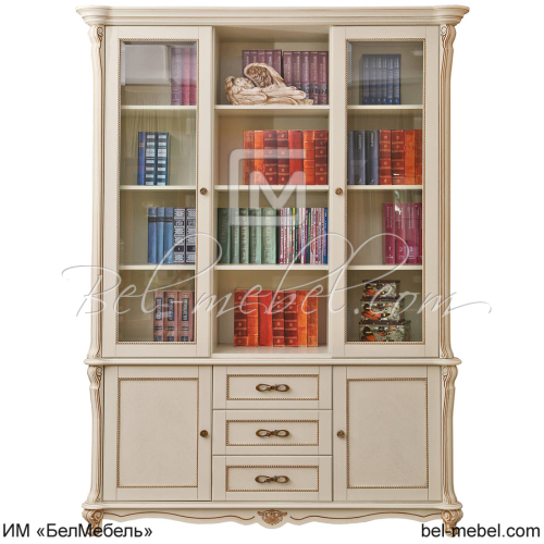 Шкаф комбинированный 3д "Алези" П1.350.2.03