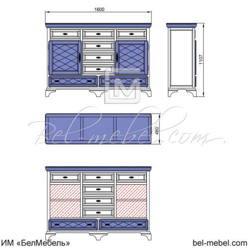 Тумба "Софи" СКМ-004-05
