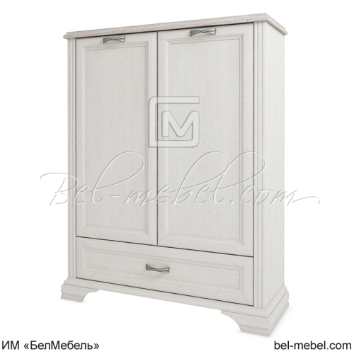 Шкаф для одежды Монако 2D1SL Сосна винтаж_дуб анкона