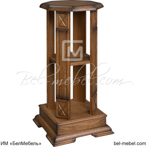 Подставка декоративная Верди Классик П3.0487.0.02 Дуб рустикаль с патиной