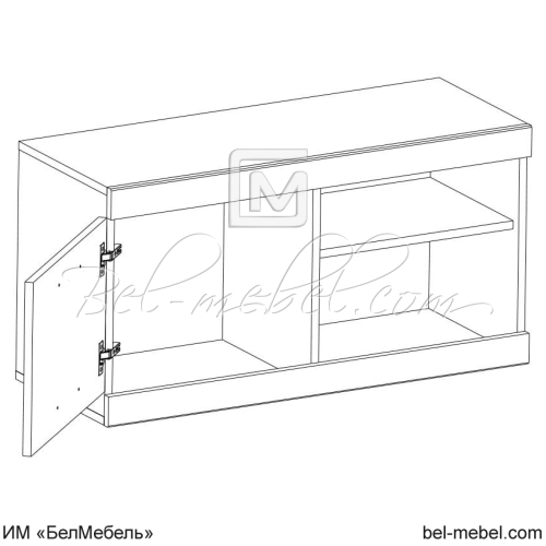 Тумба OSKAR 1D2N