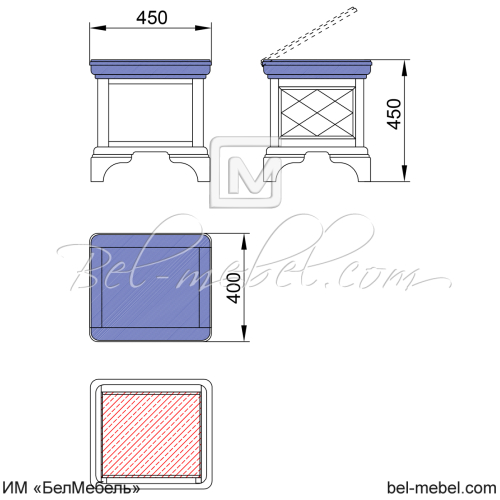 Банкетка "Софи" СКМ-004-31