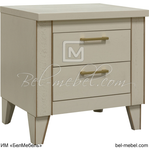 Тумба прикроватная Амадей П6.635.1.04 Античная темпера с золочением