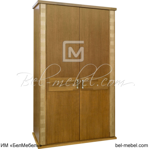 Шкаф для одежды Тунис П 344.06 Медовый с золочением