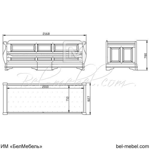 Тахта "Маэстро" СКМ-002-70/700