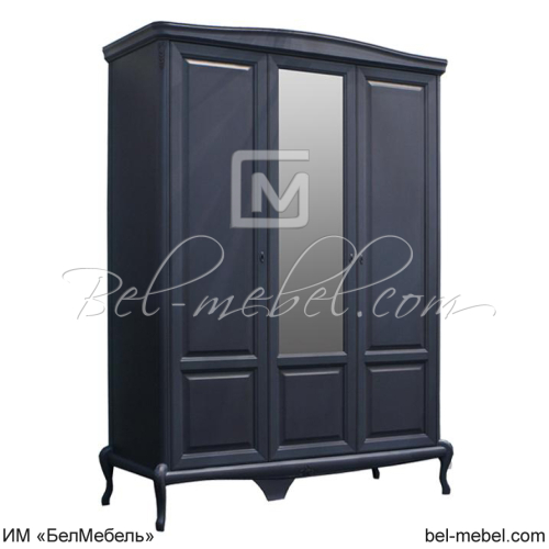 Шкаф для одежды "Мокко" 3-х дв. ММ-316-01/03