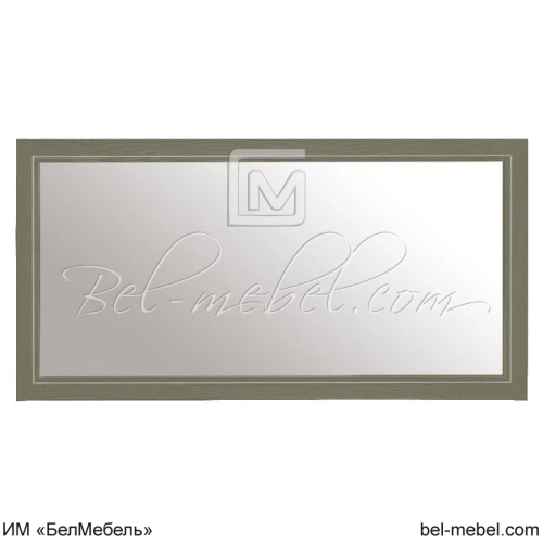 Зеркало Орта ММ-350-05 Оливия + белая патина вид спереди