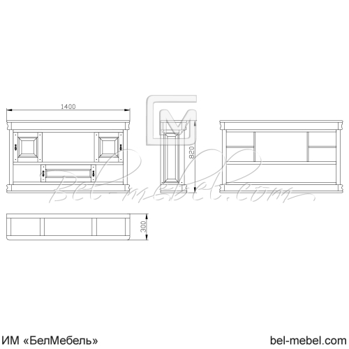 Шкаф настенный "Маэстро" СКМ-002-40