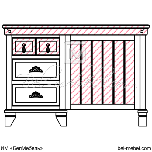 Стол-письменный 006 47