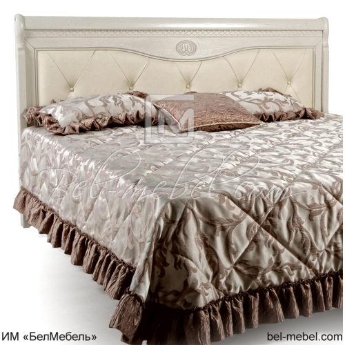 Кровать "Лика" 180 (низкое изножье) ММ-137-02/18Б