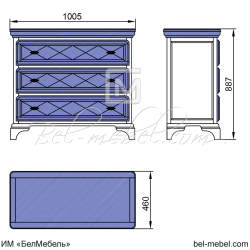 Комод "Софи" СКМ-004-24