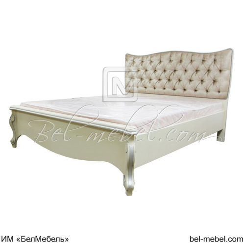 Кровать "Луиза" 160 (низкое изножье) ММ-227-02/16Б-1