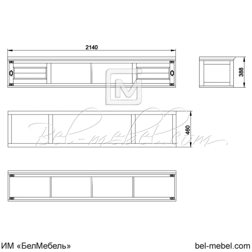 Секция верхняя "Марина" СКМ-001-82-01