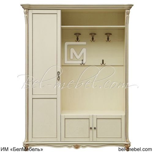 Шкаф комбинированный 3д "Алези" П1.350.3.01