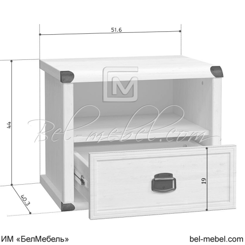 Тумба прикроватная MAGELLAN 1S
