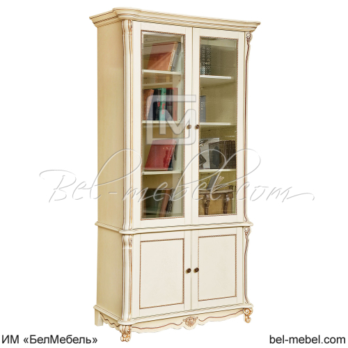 Шкаф комбинированный 2д "Алези" П1.350.2.01