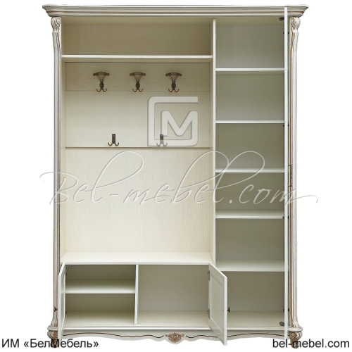 Шкаф комбинированный 3д "Алези" П1.350.3.01-01