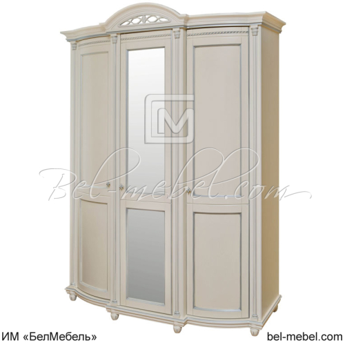 Шкаф для одежды 3Д "Валенсия Классик" П3.0589.1.10