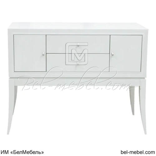 Тумба Орта ММ-389-06 Айвори + белая патина вид спереди