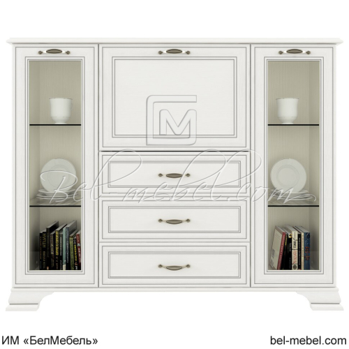 Тумба Tiffany 2V1D3S Вудлайн кремовый