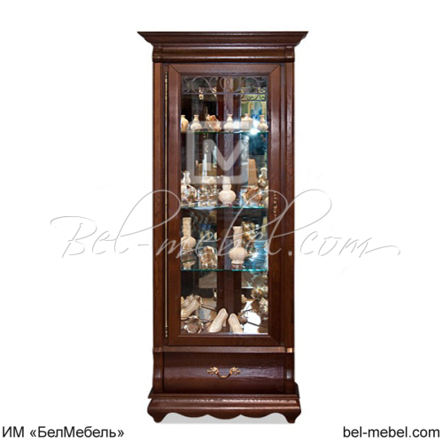 Шкаф с витриной "Оскар" ММ-210-01