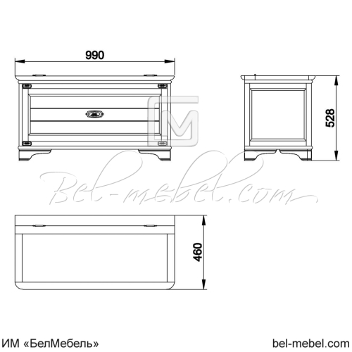 Сундук "Марина" СКМ-001-10