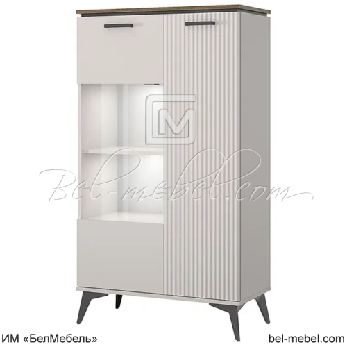 VINATI Шкаф с витриной 1V1D P