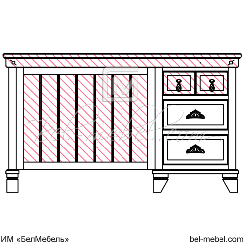 Стол письменный 006 49 01