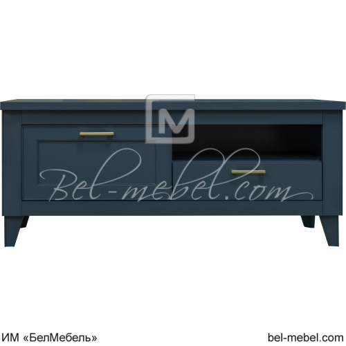 Тумба Амадей П635.02 Королевский синий вид спереди